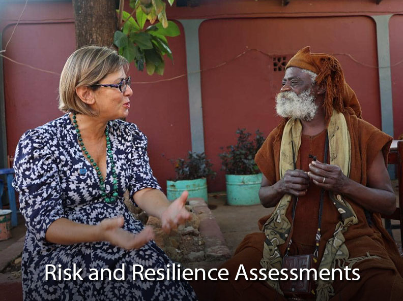 Risk and resilience assessments